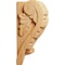 Ekena Millwork 1 3/4"W x 1 1/2"D x 3"H Mini Acanthus Leaf Block Corbel, Red Oak CORW01X01X03BARO - alternate 3